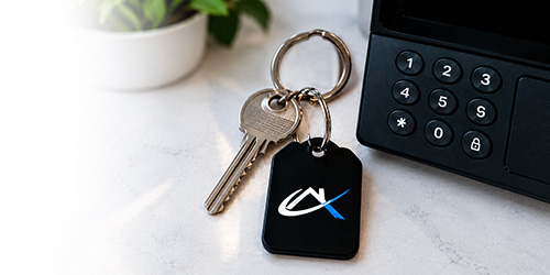 Keys and alarm codes